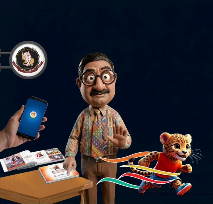 Custom brand mascot characters and print collateral created for a public awareness campaign