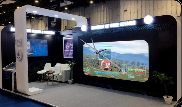 BPR&D turnkey exhibition stall